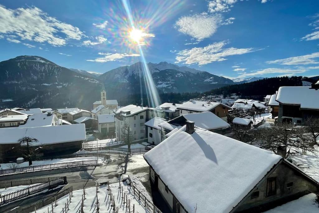 Swiss Chalet Near Flims Trin Buitenkant foto